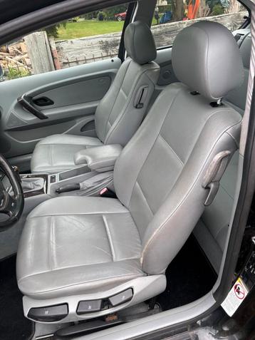 BMW E46 Compact grijs leder interieur beschikbaar voor biedingen