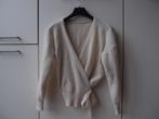 Mooie meisjes dames Shein wikkel vest longsleeve maat S, Kleding | Dames, Truien en Vesten, Wit, Ophalen of Verzenden, Zo goed als nieuw