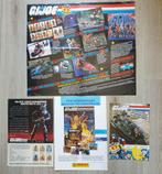 Vintage G.i.joe folders en advertenties jaren 80, Ophalen of Verzenden, Gebruikt