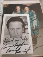Handtekeningen van acteurs, stunmannen en vechtsporters., Ophalen of Verzenden, Nieuw, Film, Foto of Kaart