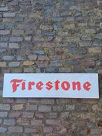 Emaille reclame bord Firestone, Ophalen of Verzenden