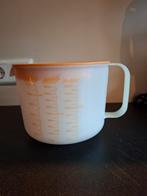 Tupperware Maatbeker, Ophalen of Verzenden, Gebruikt, Wit, Beker of Kan