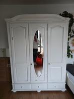 Landelijk houten kast met hang- en leg gedeelte, Huis en Inrichting, Kasten | Overige, Ophalen, Gebruikt