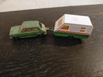 Majorette simca 1100 groen met Caravan, Hobby en Vrije tijd, Modelauto's | 1:87, Ophalen of Verzenden, Zo goed als nieuw, Auto