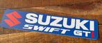 SUZUKI Swift GTI showroom  kentekenplaat - reclamebord, Ophalen of Verzenden, Zo goed als nieuw, Auto's