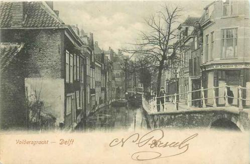 (301-202-019) Delft Voldersgracht, Verzamelen, Ansichtkaarten | Nederland, Zuid-Holland, Verzenden