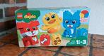LEGO Duplo Mijn Eerste Puzzeldiertjes 10858, Ophalen of Verzenden, Zo goed als nieuw, Complete set, Duplo