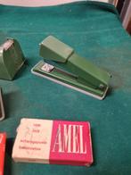 bureau set nietmachine plakband en perforator, Ophalen of Verzenden