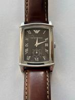 Emporio Armani AR0237 Herenhorloge - Tijdloze Elegantie, Overige merken, Staal, Polshorloge, Ophalen of Verzenden