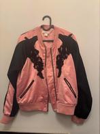 Bomberjack Roze/Zwart H&M Maat M, Ophalen of Verzenden, Zo goed als nieuw, Maat 38/40 (M), Roze