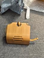 Nostalgische bronskleurige wc rol houder nieuw, Ophalen of Verzenden, Nieuw, Overige typen