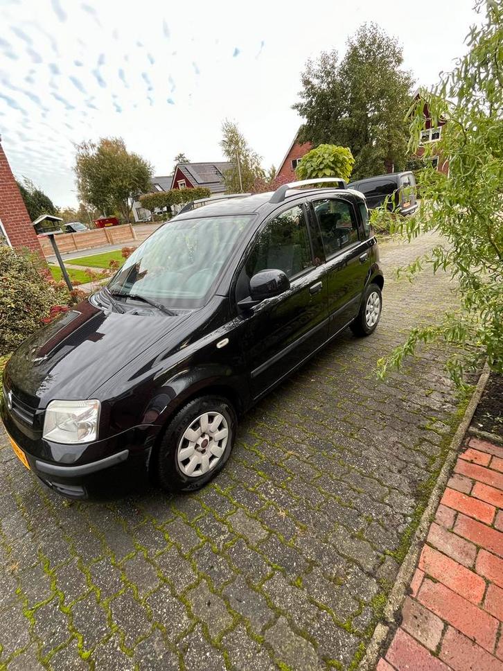 Fiat Panda 1.2 2010 Zwart, Auto's, Fiat, Particulier, Panda, Benzine, B, Hatchback, Handgeschakeld, Origineel Nederlands, Zwart
