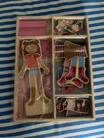 Aankleed spel magnetisch hout, Ophalen of Verzenden, Zo goed als nieuw