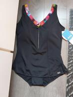 fashy nieuwe zwarte badpak jurkje maat 44 C  twv 80 euro, Verzenden, Nieuw, Zwart, Badpak