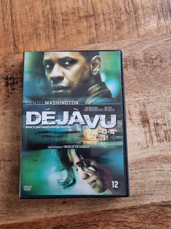 DVD - Dejavu met Denzel Washington - Actie / Thriller, Cd's en Dvd's, Dvd's | Actie, Zo goed als nieuw, Actiethriller, Vanaf 16 jaar