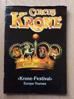 Circus Krone Europa-Tournee, Boeken, Kunst en Cultuur | Dans en Theater, Ophalen of Verzenden, Gelezen, Overige onderwerpen