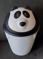 Prullenbak panda, Huis en Inrichting, Woonaccessoires | Prullenbakken, Ophalen of Verzenden, Zo goed als nieuw, Kunststof, Minder dan 50 cm