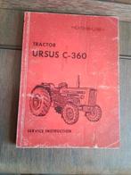 Ursus C-360 tractor handleiding, Auto diversen, Ophalen of Verzenden