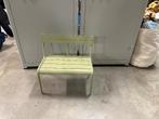 fermob luxembourg kid bench kinderbankje, Ophalen, Gebruikt, Aluminium, Stapelbaar