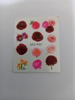 Velletje nagel water decals stickers STZ-932, Sieraden, Tassen en Uiterlijk, Verzenden, Nieuw, Handen en Nagels, Toebehoren