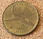 Penning - Shell Ruimte Avontuur Heinkel HE178 1939, Postzegels en Munten, Ophalen of Verzenden, Overige materialen
