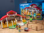 Playmobil paarden manege en paarden spring set, Ophalen of Verzenden, Zo goed als nieuw
