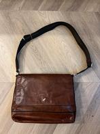 Daniel Hechter Leren Tas, Overige merken, Gebruikt, Bruin, Ophalen of Verzenden