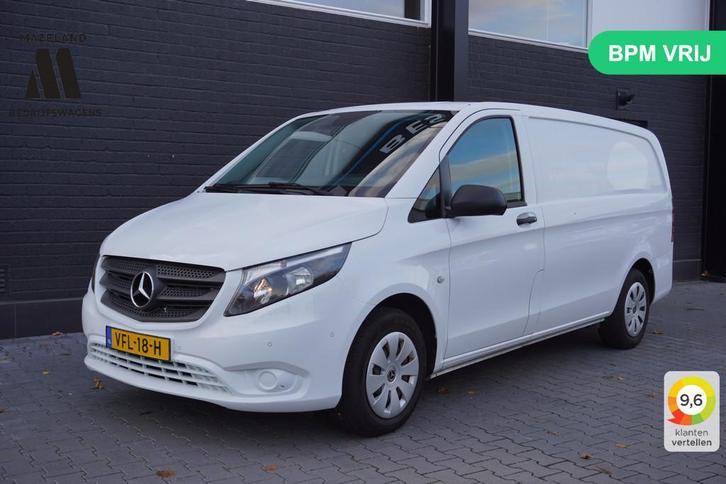 Mercedes-Benz Vito 114 CDI Lang Automaat EURO 6 - Airco - Na, Auto's, Bestelauto's, Bedrijf, Te koop, ABS, Achteruitrijcamera