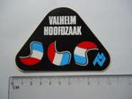 sticker oud VALHELM hoofdzaak vvn helm motor brommer retro, Verzenden, Zo goed als nieuw, Bedrijf of Vereniging