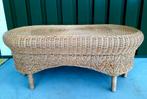 Mid-century, rotan salontafel, Rohé/TRIO Noordwolde jaren 60, Huis en Inrichting, Tafels | Salontafels, Ophalen, 50 tot 100 cm