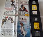 Walt Disney 101 & 102 Echte Dalmatiers VHS Kinderen/Jeugd, Alle leeftijden, Ophalen of Verzenden, Gebruikt, Tekenfilms en Animatie