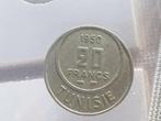Tunesië 20 francs 1950 (17), Ophalen of Verzenden, Overige landen