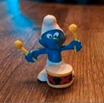 Trommelaar Smurf/Trommelende Smurf met gele stokken, Ophalen of Verzenden, Zo goed als nieuw