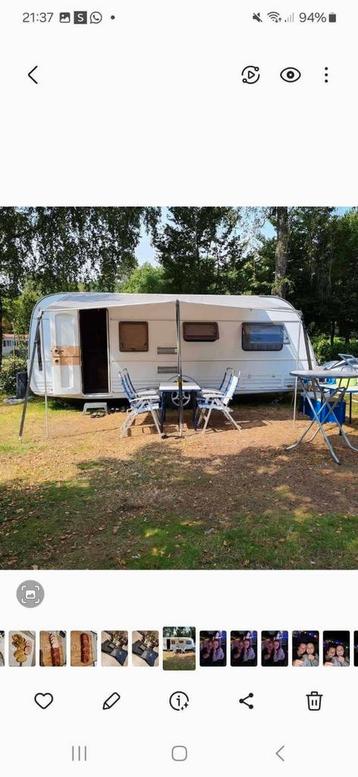 Losse luifel met aluminium stokken beschikbaar voor biedingen