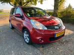 Nissan Note 1.6 16V 2009 Rood Airco - APK sept 2026, Auto's, Voorwielaandrijving, 4 cilinders, Origineel Nederlands, Handgeschakeld