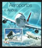 guine bissau 2012 pf blok luchtvaart vliegtuigen planes 2, Ophalen of Verzenden, Postfris, Vliegtuigen