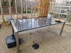 Tuintafel   composiet  blad, Tuin en Terras, Tuintafels, Ophalen, Gebruikt, Rechthoekig, Aluminium