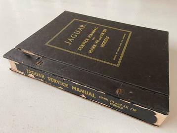 Jaguar Service Manual XK120 and Mark VII models beschikbaar voor biedingen