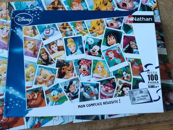 Nathan disney puzzel 100 stukjes beschikbaar voor biedingen