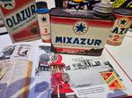 Oud Olazur Mixazur Olieblik Desmarais Freres, Verzamelen, Blikken, Ophalen of Verzenden, Gebruikt, Overige