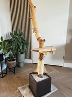 Zelfgemaakte Krabpaal van Hout, Dieren en Toebehoren, Ophalen, Krabpaal