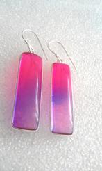 toermalijn edelsteen oorbellen, 925 zilver, Sieraden, Tassen en Uiterlijk, Oorbellen, Hangers, Overige kleuren, Verzenden, Nieuw