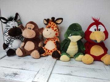 Safari knuffels beschikbaar voor biedingen
