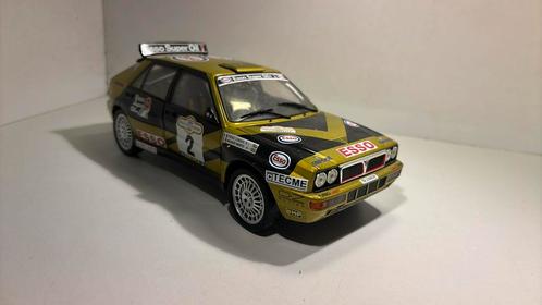 Lancia delta HF intergrale ricko 1.18, Hobby en Vrije tijd, Modelauto's | 1:18, Zo goed als nieuw, Overige merken, Ophalen of Verzenden