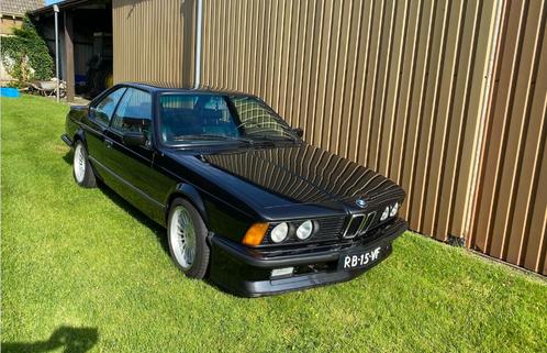 BMW 6-Serie 3.5 CSI 635 1986 Zwart, Auto's, BMW, Particulier, 6-Serie, Benzine, Coupé, Handgeschakeld, Origineel Nederlands, Zwart