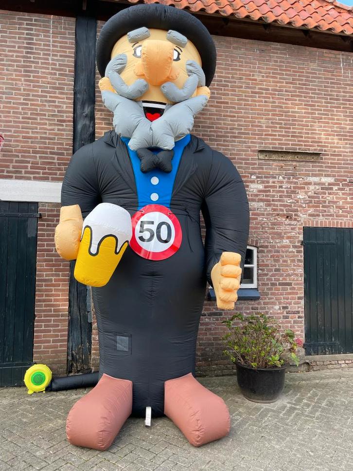 Abraham te huur € 40,-, Hobby en Vrije tijd, Feestartikelen | Verhuur, Zo goed als nieuw, Abraham of Sarah, Ophalen