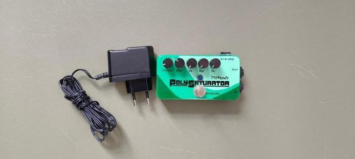 Pigtronix Polysaturator overdrive/distortion pedal, Muziek en Instrumenten, Effecten, Zo goed als nieuw, Distortion, Overdrive of Fuzz