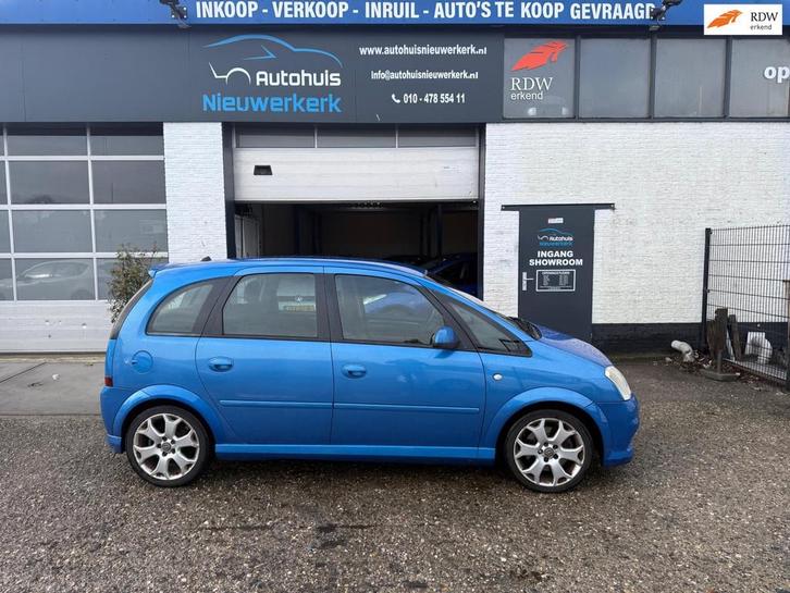 Opel OPEL MERIVA A 16T OPC Met 180PK, Onderhoudshistorie, Ai, Auto's, Opel, Bedrijf, Te koop, Meriva, ABS, Airbags, Airconditioning