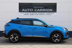 Peugeot 2008 1.2 PureTech 130PK Allure Carplay Camera BTW !, Gebruikt, Zwart, 1199 cc, Blauw