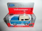 Welly - Volkswagen T1 Dubbele Cabine Pickup - 1:36, Ophalen of Verzenden, Nieuw, Auto